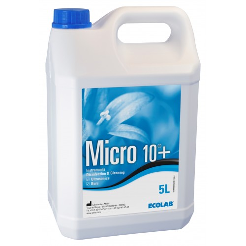 Micro 10+ concentrate (5L), and FREE 12 Unisepta Foam 2 Wipes