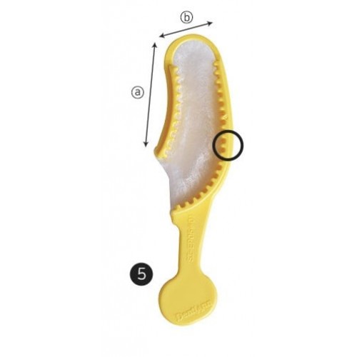 DentiAnn Disposable Bite Tray #5 Quadrant (30pcs) Yellow