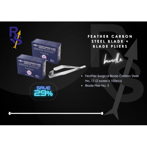 Feather Surgical Blades Bundle