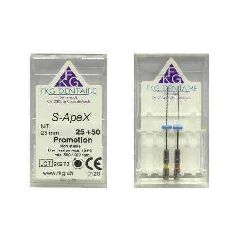 Set Promo S-Apex: S-Apex #25 + #50, 25mm CM (2pcs)