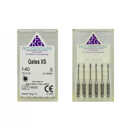 XS Gates 140 #5, 15mm, ultra-short handle GC (6pcs)