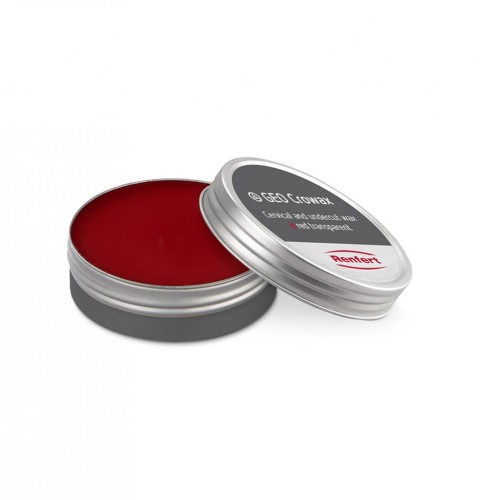 GEO Crowax Cervical and undercut wax, Red-Transparent, soft-medium hard (80g)