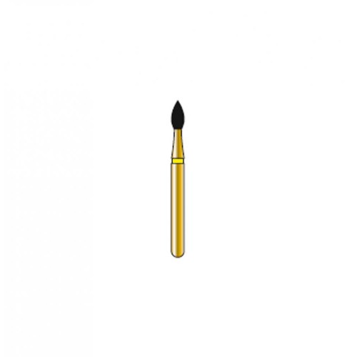 Bur Diamond FG 368-016-3.5-XF Football Gold  (5 pcs)