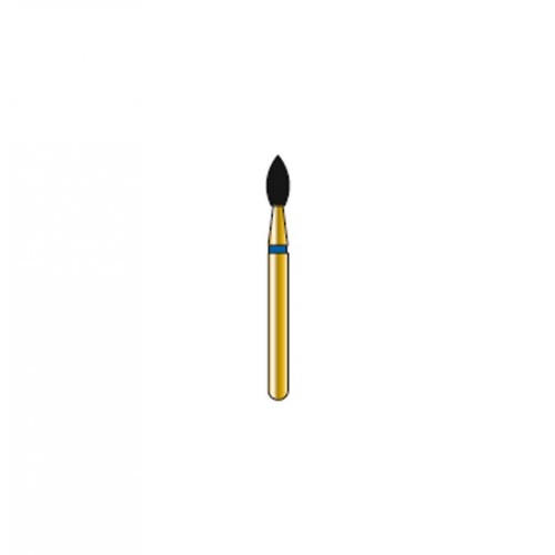 Bur Diamond FG 368-018-4.0-ML Football Gold  (5 pcs)