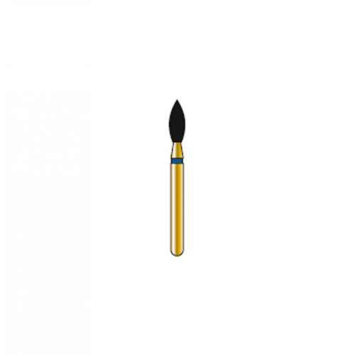 Bur Diamond FG 368-020-5-ML Football Gold  (5 pcs)