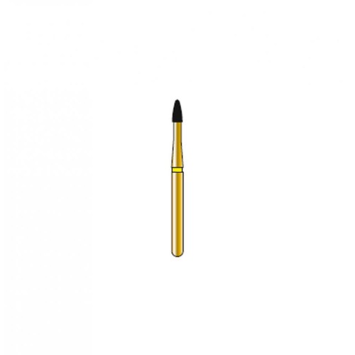 Bur Diamond FG 390-014-3-XF Football Gold  (5 pcs)