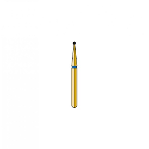 Bur Diamond FG 801-009-ML Round Gold (5 pcs)