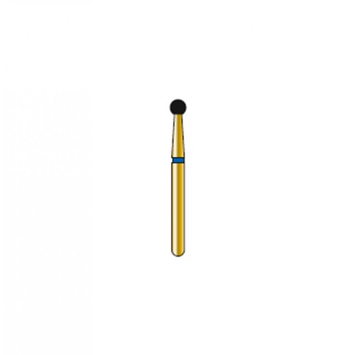 Bur Diamond FG 801-020-ML Round Gold (5 pcs)