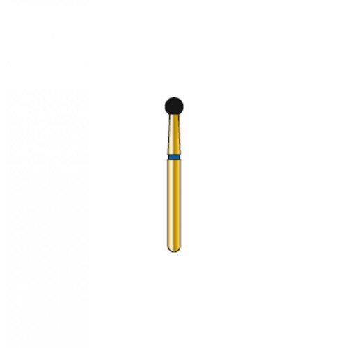 Bur Diamond FG 801-023-ML Round Gold (5 pcs)