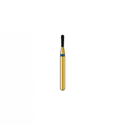 Bur Diamond FG 830L-010-4-ML Pear Long Gold (5 pcs)