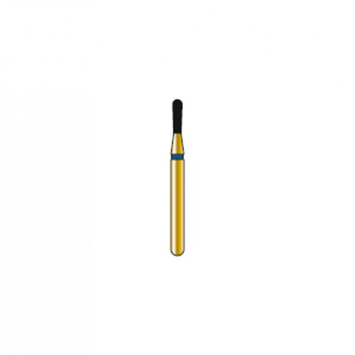 Bur Diamond FG 830L-012-4-ML Pear Gold (5 pcs)