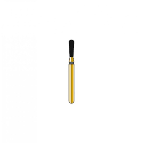 Bur Diamond FG 830L-016-5-MLX Pear Gold (5 pcs)