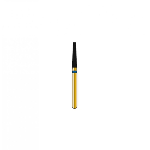 Bur Diamond FG 847-016-8-ML Flat End Taper Gold (5 pcs)