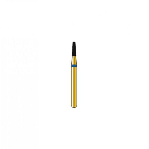 Bur Diamond FG 849-012-4-ML Round End Taper Gold (5 pcs)