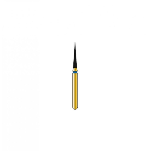 Bur Diamond FG 858-012-8-ML Flame Gold (5 pcs)
