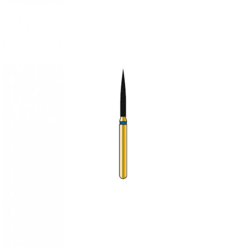 Bur Diamond FG 863-012-10-ML Flame Gold (5 pcs)