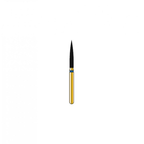 Bur Diamond FG 863-014-10-ML Flame Gold (5 pcs)