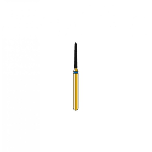 Bur Diamond FG 878K-010-8-ML Pointed Taper Gold (5 pcs)