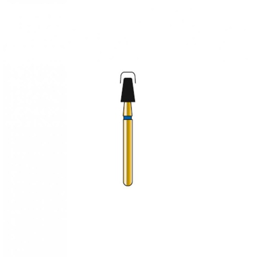 Bur Diamond FG 845R-025-4-ML Round End Taper Gold (5 pcs)