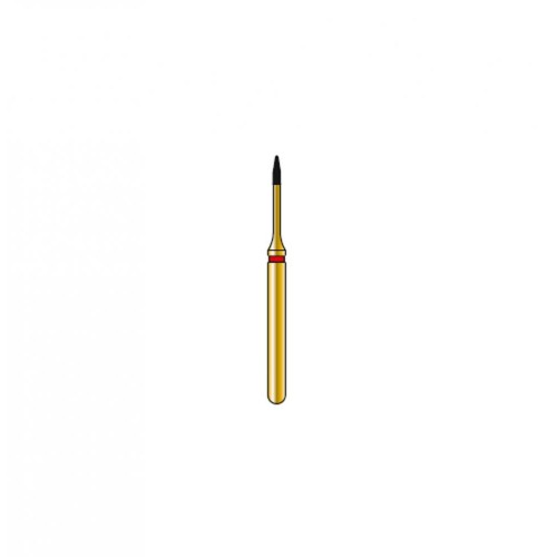 Bur Diamond FG 889-M-007F Micro Flame Gold (5 pcs)