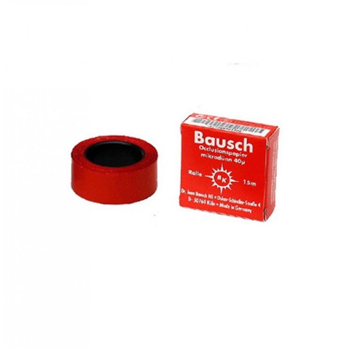 Articulating Paper 40µm 16mm wide Red roll (15m)