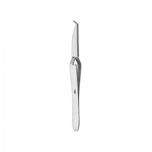 Combination clamp forceps, angled (125mm)