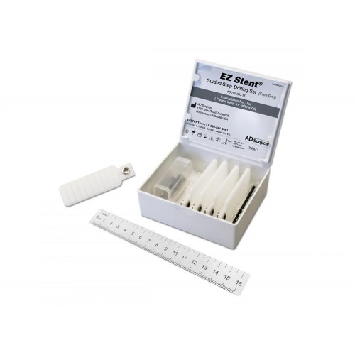 EZ Stent Thermoplastic Pilot Drilling Templates – Multiple Teeth, 5pc Set D015-005-MT